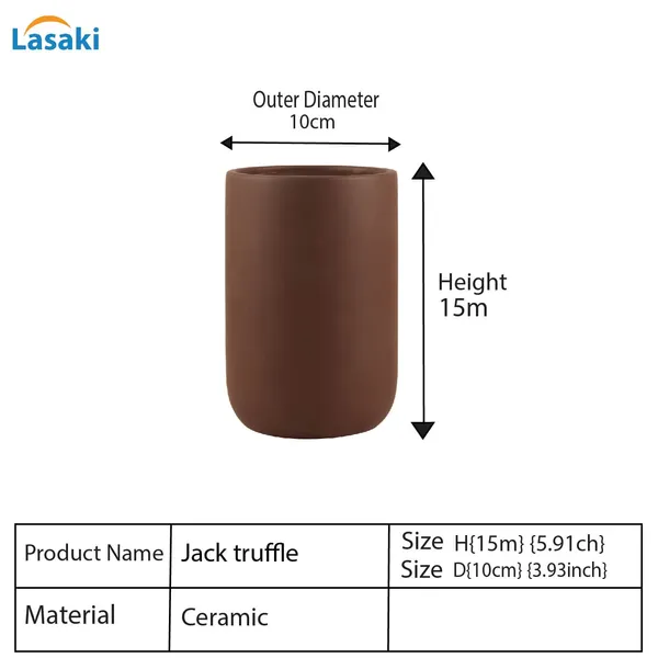 Jack_Truffle_Ceramic_Pots_For_Indoor_Plants,_Planters,_Flower,_Pots,_Gamla,_Outdoor,_Balcony,_Home,_Garden,_Office_Decor,_Succulent_Pot(H_-_15_X_D_-_10_Cm)
