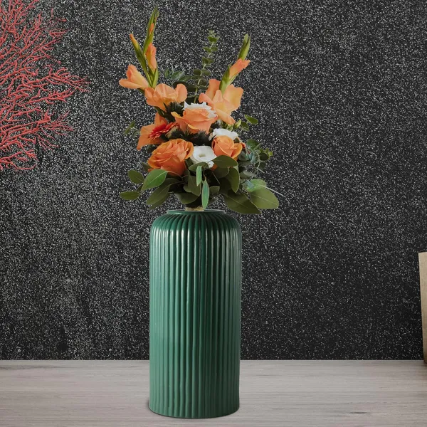 Evelyn_Big_Deep_Jungle_Ceramic_Flower_Vase_For_Living_Room,_Bedroom,_Dining_Table,_Home_Decoration_(H_-_26.5_X_D_-_10_Cm,_Deep_Jungle)