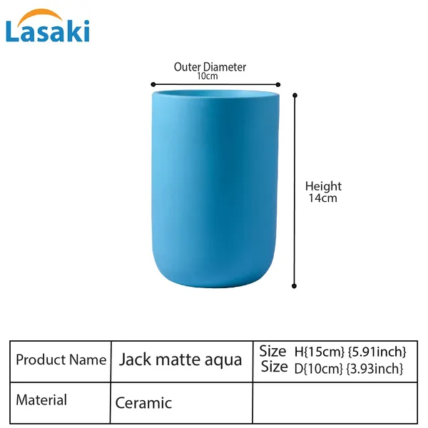 Jack_Aqua_Ceramic_Pots_For_Indoor_Plants,_Planters,_Flower,_Pots,_Gamla,_Outdoor,_Balcony,_Home,_Garden,_Office_Decor,_Succulent_Pot(H_-_15_X_D_-_10_Cm)