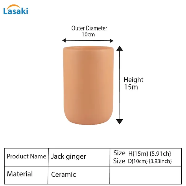 Jack_Ginger_Ceramic_Pots_For_Indoor_Plants,_Planters,_Flower,_Pots,_Gamla,_Outdoor,_Balcony,_Home,_Garden,_Office_Decor,_Succulent_Pot(H_-_15_X_D_-_10_Cm)