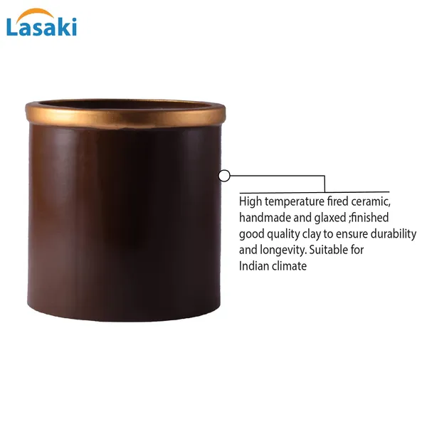 Gloria_Truffle_Golden_Ceramic_Pots_For_Indoor_Plants,_Planters,_Flower,_Pots,_Gamla,_Outdoor,_Balcony,_Home,_Garden,_Office_Decor,_Succulent_Pot(H_-_13_X_D_-_13_Cm)