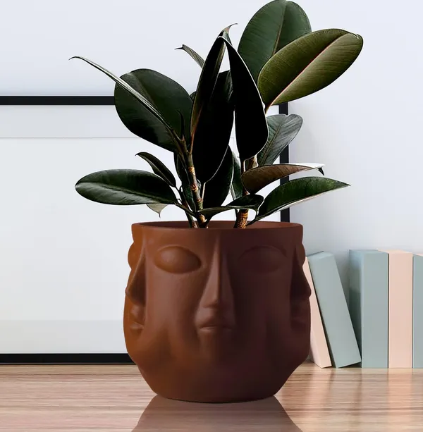 Vivan_Truffle_Ceramic_Pots_For_Indoor_Plants,_Planters,_Flower,_Pots,_Gamla,_Outdoor,_Balcony,_Home,_Garden,_Office_Decor,_Succulent_Pot(H_-_10_X_D_-_10_Cm)