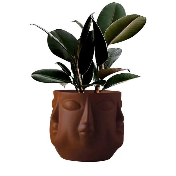 Vivan_Truffle_Ceramic_Pots_For_Indoor_Plants,_Planters,_Flower,_Pots,_Gamla,_Outdoor,_Balcony,_Home,_Garden,_Office_Decor,_Succulent_Pot(H_-_10_X_D_-_10_Cm)