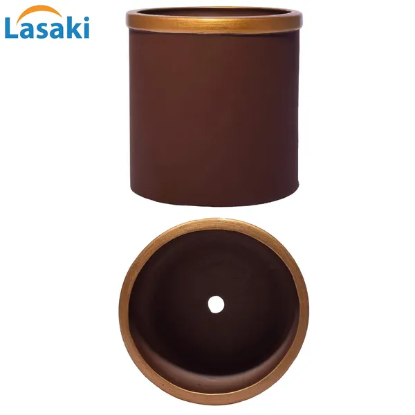 Gloria_Truffle_Golden_Ceramic_Pots_For_Indoor_Plants,_Planters,_Flower,_Pots,_Gamla,_Outdoor,_Balcony,_Home,_Garden,_Office_Decor,_Succulent_Pot(H_-_13_X_D_-_13_Cm)