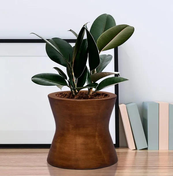 Damru_Antique_Ceramic_Pots_For_Indoor_Plants,_Planters,_Flower,_Pots,_Gamla,_Outdoor,_Balcony,_Home,_Garden,_Office_Decor,_Succulent_Pot(H_-_11_X_D_-_11_Cm)