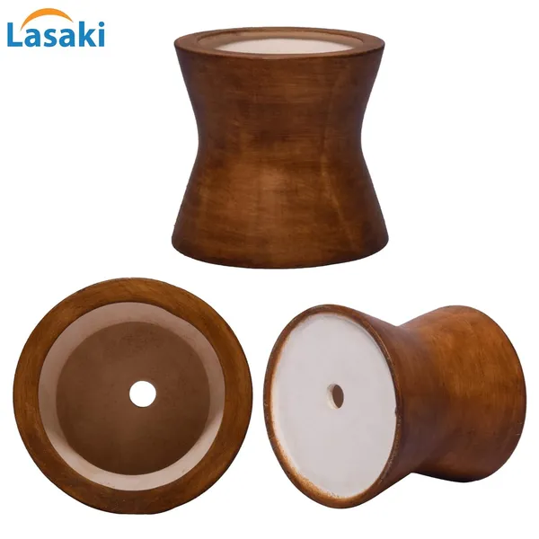 Damru_Antique_Ceramic_Pots_For_Indoor_Plants,_Planters,_Flower,_Pots,_Gamla,_Outdoor,_Balcony,_Home,_Garden,_Office_Decor,_Succulent_Pot(H_-_11_X_D_-_11_Cm)