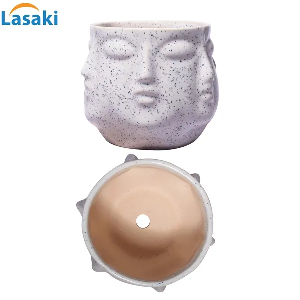 Vivan_White_Ceramic_Pots_For_Indoor_Plants,_Planters,_Flower,_Pots,_Gamla,_Outdoor,_Balcony,_Home,_Garden,_Office_Decor,_Succulent_Pot(H_-_10_X_D_-_10_Cm)