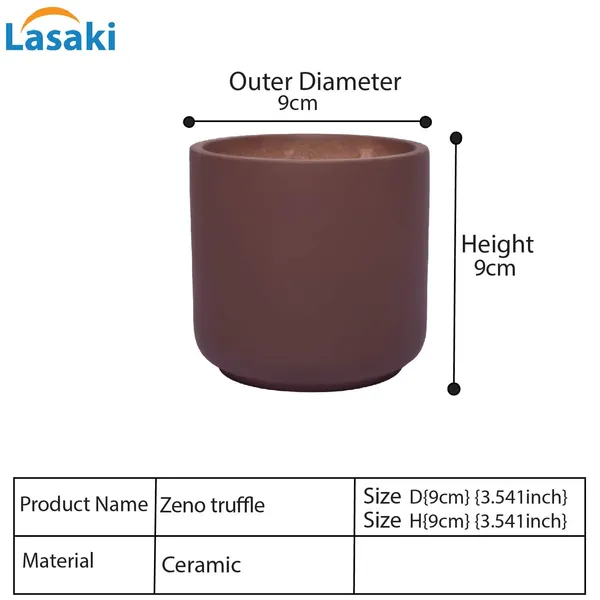 Zeno_Truffle_Ceramic_Pots_For_Indoor_Plants,_Planters,_Flower,_Pots,_Gamla,_Outdoor,_Balcony,_Home,_Garden,_Office_Decor,_Succulent_Pot(H_-_9_X_D_-_9_Cm)