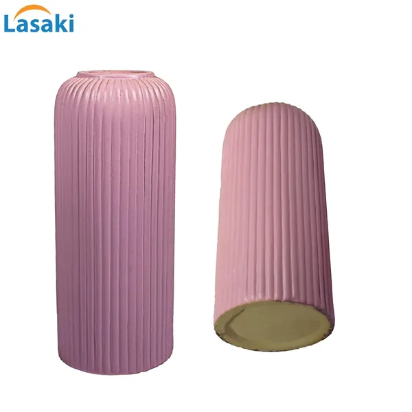 Evelyn_Big_Purple_Ceramic_Flower_Vase_For_Living_Room,_Bedroom,_Dining_Table,_Home_Decoration_(H_-_26.5_X_D_-_10_Cm,_Purple)