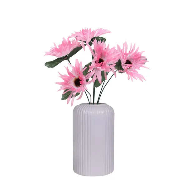 Evelyn_Small_Purple_Ceramic_Flower_Vase_For_Living_Room,_Bedroom,_Dining_Table,_Home_Decoration_(H_-_15.5_X_D_-_8_Cm,_Purple)