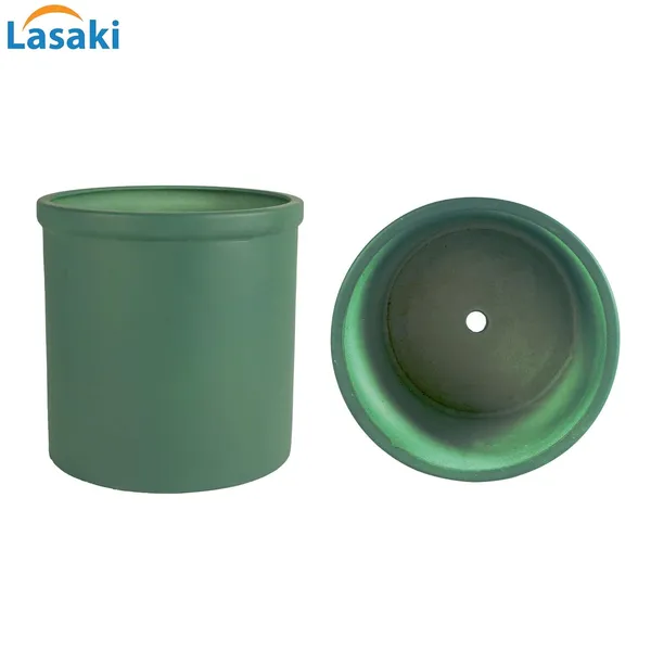 Gloria_Deep_Jungle_Ceramic_Pots_For_Indoor_Plants,_Planters,_Flower,_Pots,_Gamla,_Outdoor,_Balcony,_Home,_Garden,_Office_Decor,_Succulent_Pot(H_-_13_X_D_-_13_Cm)