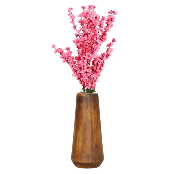 Finlay_Small_Antique_Ceramic_Flower_Vase_For_Living_Room,_Bedroom,_Dining_Table,_Home_Decoration_(H_-_16_X_D_-_4.5_Cm,_Antique)