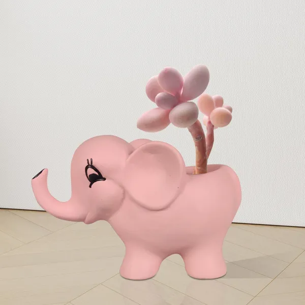 Jumbo_Pink_Ceramic_Pots_For_Indoor_Plants,_Planters,_Flower,_Pots,_Gamla,_Outdoor,_Balcony,_Home,_Garden,_Office_Decor,_Succulent_Pot_(L_-_18_X_W_-_10_X_H_-_12_Cm)