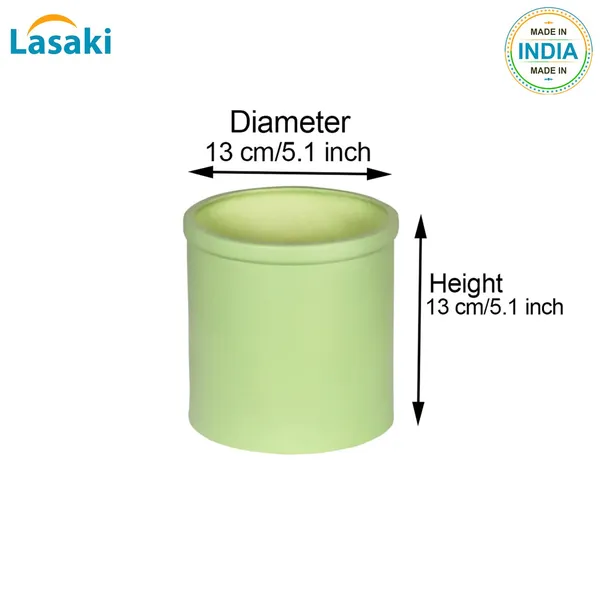 Gloria_Mint_Ceramic_Pots_For_Indoor_Plants,_Planters,_Flower,_Pots,_Gamla,_Outdoor,_Balcony,_Home,_Garden,_Office_Decor,_Succulent_Pot(H_-_13_X_D_-_13_Cm)