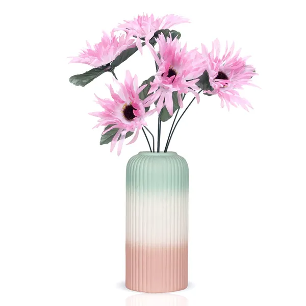 Evelyn_Big_3T_Pwa_Ceramic_Flower_Vase_For_Living_Room,_Bedroom,_Dining_Table,_Home_Decoration_(H_-_26.5_X_D_-_10_Cm,_Multi)