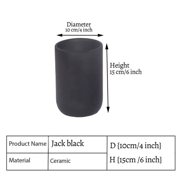 Jack_Black_Ceramic_Pots_For_Indoor_Plants,_Planters,_Flower,_Pots,_Gamla,_Outdoor,_Balcony,_Home,_Garden,_Office_Decor,_Succulent_Pot(H_-_15_X_D_-_10_Cm)