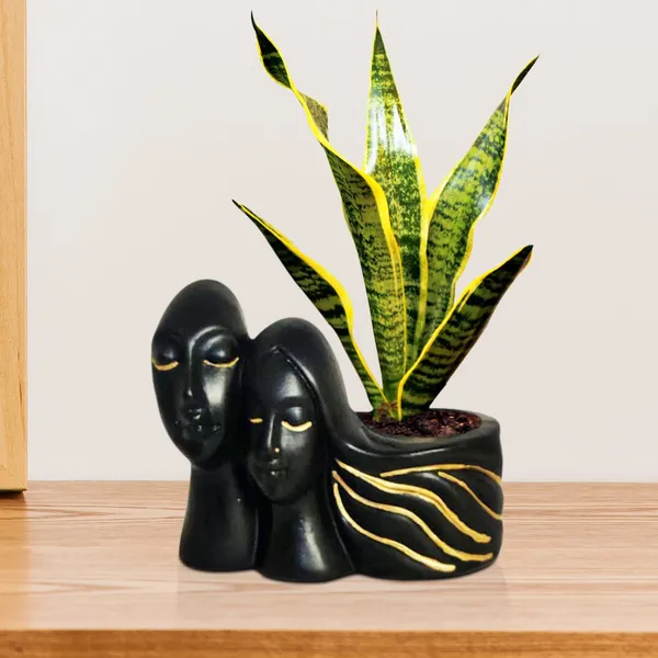 Couple_Black_Gold_Ceramic_Pots_For_Indoor_Plants,_Planters,_Flower,_Gamla,_Outdoor,_Balcony,_Home,_Garden,_Office_Decor,_Succulent_Pot(L_-_16_X_W_-_10_X_H_-_14.5_Cm)