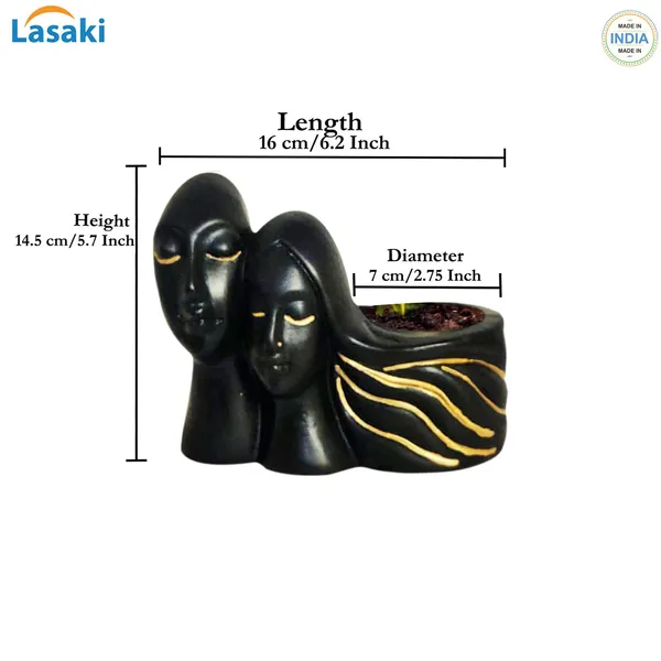 Couple_Black_Gold_Ceramic_Pots_For_Indoor_Plants,_Planters,_Flower,_Gamla,_Outdoor,_Balcony,_Home,_Garden,_Office_Decor,_Succulent_Pot(L_-_16_X_W_-_10_X_H_-_14.5_Cm)
