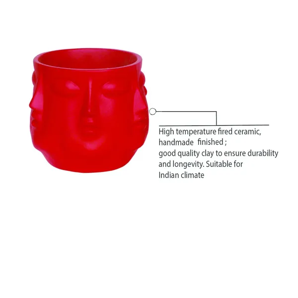 Vivan_Red_Ceramic_Pots_For_Indoor_Plants,_Planters,_Flower,_Pots,_Gamla,_Outdoor,_Balcony,_Home,_Garden,_Office_Decor,_Succulent_Pot(H_-_10_X_D_-_10_Cm)