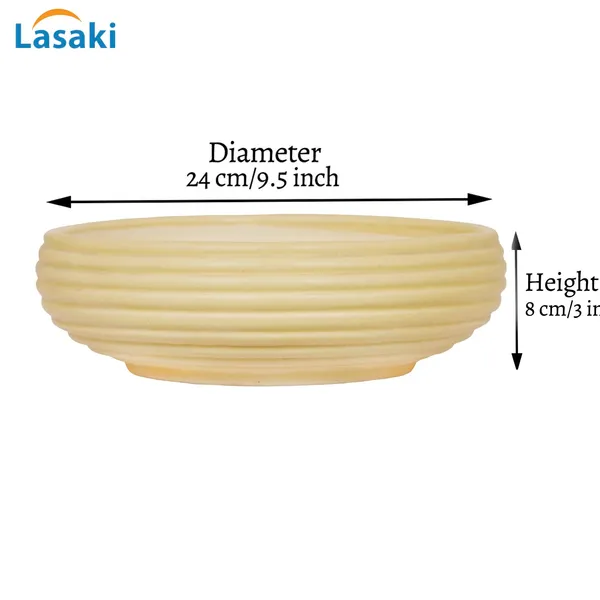 Melissa_Medium_Cream_Ceramic_Pots_For_Indoor_Plants,_Planters,_Flower,_Pots,_Gamla,_Outdoor,_Balcony,_Home,_Garden,_Office_Decor,_Succulent_Pot_(D_-_23_X_H_-_8_Cm)