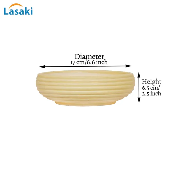 Melissa_Small_Cream_Ceramic_Pots_For_Indoor_Plants,_Planters,_Flower,_Pots,_Gamla,_Outdoor,_Balcony,_Home,_Garden,_Office_Decor,_Succulent_Pot_(D_-_17_X_H_-_6.5_Cm)