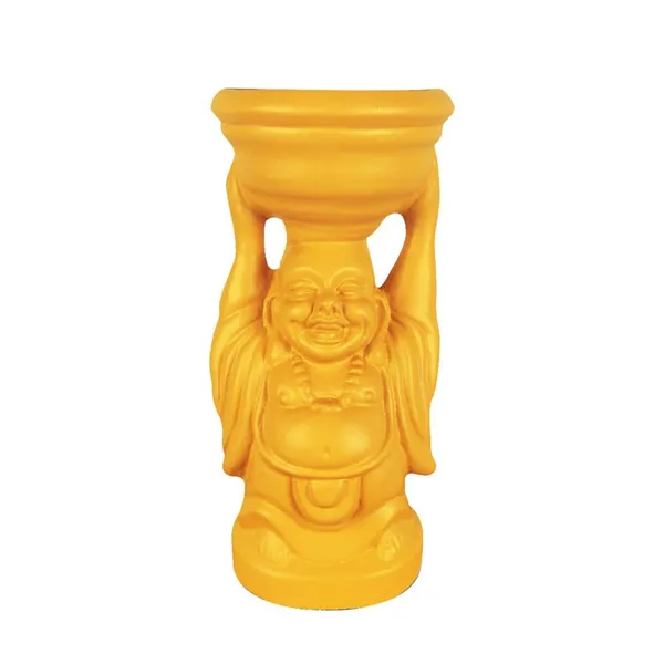 Laughing_Buddha_Lily_Ceramic_Pots_For_Indoor_Plants,_Planters,_Flower,_Pots,_Gamla,_Outdoor,_Balcony,_Home,_Garden,_Office_Decor,_Succulent_Pot(D_-_10_X_H_-_23.5_Cm)