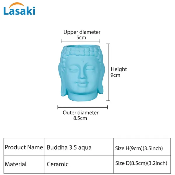 Buddha_3.5_Aqua_Ceramic_Pots_For_Indoor_Plants,_Planters,_Flower,_Pots,_Gamla,Outdoor,Balcony,Home,Round,Garden,_Office_Decor,Succulent(H_-_9_X_D_-_8.5_Cm)