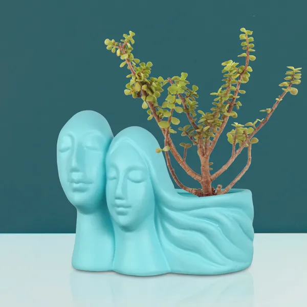 Couple_Aqua_Ceramic_Pots_For_Indoor_Plants,_Planters,_Flower,_Pots,_Gamla,_Outdoor,_Balcony,_Home,_Garden,_Office_Decor,_Succulent_Pot(L_-_16_X_W_-_10_X_H_-_14.5_Cm)