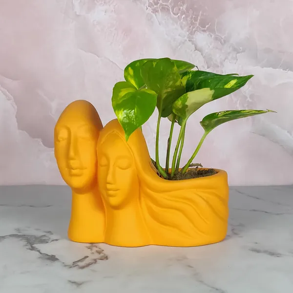 Couple_Lily_Ceramic_Pots_For_Indoor_Plants,_Planters,_Flower,_Pots,_Gamla,_Outdoor,_Balcony,_Home,_Garden,_Office_Decor,_Succulent_Pot(L_-_16_X_W_-_10_X_H_-_14.5_Cm)
