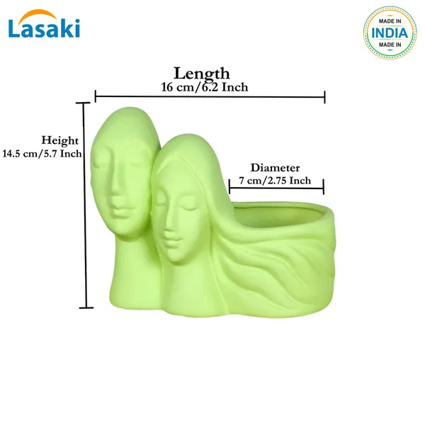 Couple_Mint_Ceramic_Pots_For_Indoor_Plants,_Planters,_Flower,_Pots,_Gamla,_Outdoor,_Balcony,_Home,_Garden,_Office_Decor,_Succulent_Pot(L_-_16_X_W_-_10_X_H_-_14.5_Cm)