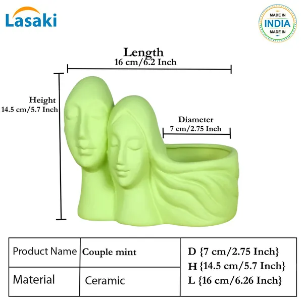 Couple_Mint_Ceramic_Pots_For_Indoor_Plants,_Planters,_Flower,_Pots,_Gamla,_Outdoor,_Balcony,_Home,_Garden,_Office_Decor,_Succulent_Pot(L_-_16_X_W_-_10_X_H_-_14.5_Cm)
