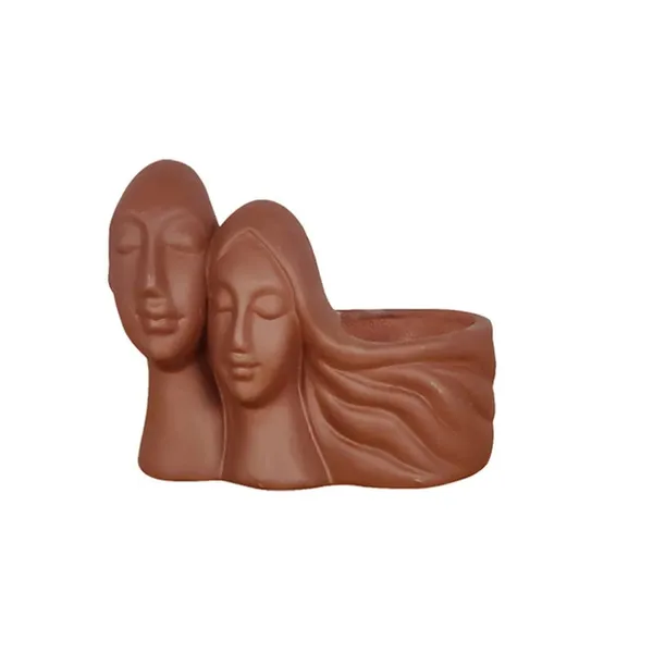 Couple_Truffle_Ceramic_Pots_For_Indoor_Plants,_Planters,_Flower,_Gamla,_Outdoor,_Balcony,_Home,_Garden,_Office_Decor,_Succulent_Pot(L_-_16_X_W_-_10_X_H_-_14.5_Cm)