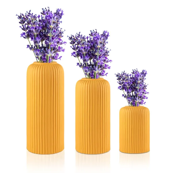 Evelyn_Saffron_Set_Of_3_Ceramic_Flower_Vase_For_Living_Room,_Bedroom,_Dining_Table,_Home_Decoration