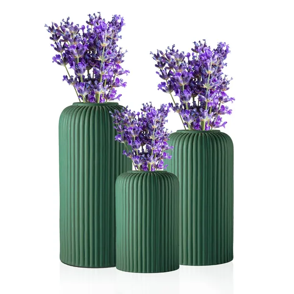 Evelyn_Deep_Jungle_Set_Of_3_Ceramic_Flower_Vase_For_Living_Room,_Bedroom,_Dining_Table,_Home_Decoration_,_Green