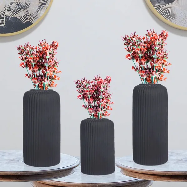 Evelyn_Black_Set_Of_3_Ceramic_Flower_Vase_For_Living_Room,_Bedroom,_Dining_Table,_Home_Decoration
