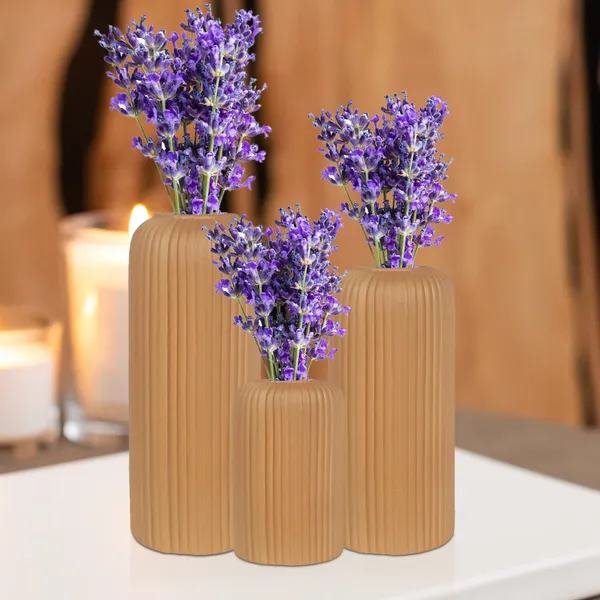 Evelyn_Ginger_Set_Of_3_Ceramic_Flower_Vase_For_Living_Room,_Bedroom,_Dining_Table,_Home_Decoration_,_Brown