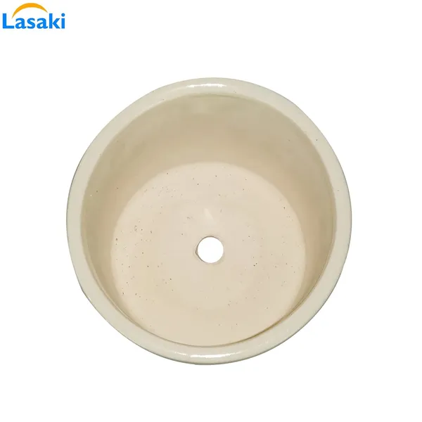 Pi_Pot_2_Ceramic_Pots_For_Indoor_Plants,_Planters,_Flower,_Pots,Outdoor,Balcony,Home,Round,Garden,_Office_Decor,Succulent(H_-_14_X_D_-_12_Cm)(Any_Color_May_Come)