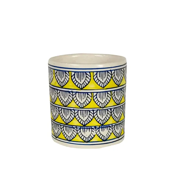 Pi_Pot_2_Ceramic_Pots_For_Indoor_Plants,_Planters,_Flower,_Pots,Outdoor,Balcony,Home,Round,Garden,_Office_Decor,Succulent(H_-_14_X_D_-_12_Cm)(Any_Color_May_Come)