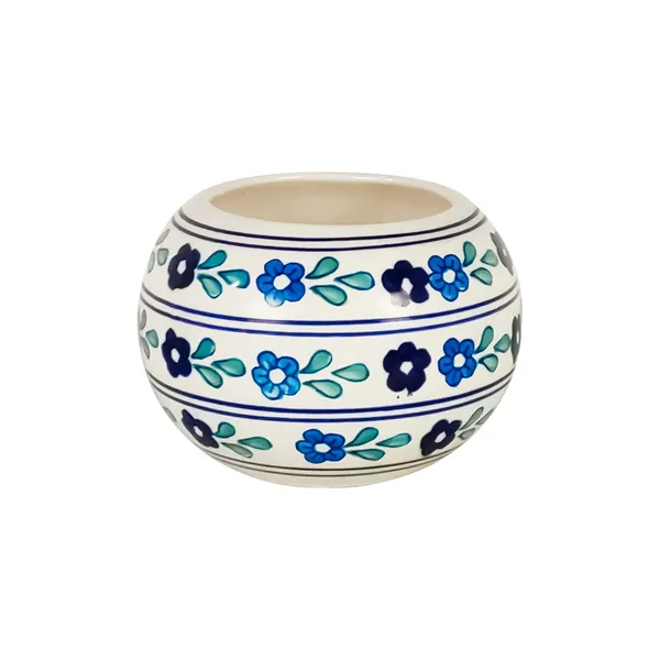 Ballu_Small_Ceramic_Pots_For_Indoor_Plants,_Planters,_Flower,_Gamla,Outdoor,Balcony,Home,Round,Garden,_Office_Decor,Succulent(H_-_12_X_D_-_16_Cm)(Any_Color_May_Come)