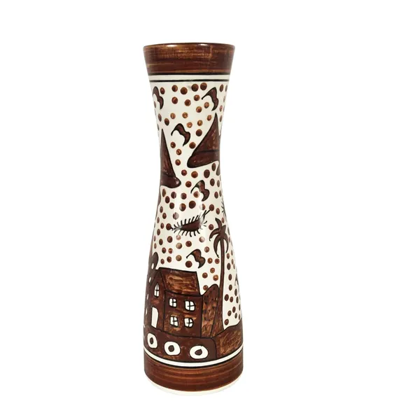 Arin_Brown_Mughal_Vase_Ceramic_Flower_Vase_For_Living_Room,_Bedroom,_Dining_Table,_Home_Decoration_(H_-_31_X_Od_-_10_X_Ud_-_7_Cm)