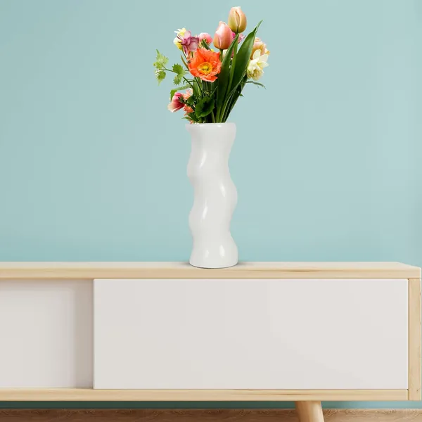 Piper_Big_White_Ceramic_Flower_Vase_For_Living_Room,_Bedroom,_Dining_Table,_Home_Decoration_(H_-_22_X_Od_-_8_X_Ud_-_7_Cm)