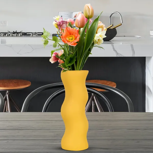 Piper_Big_Saffron_Ceramic_Flower_Vase_For_Living_Room,_Bedroom,_Dining_Table,_Home_Decoration_(H_-_22_X_Od_-_8_X_Ud_-_7_Cm)