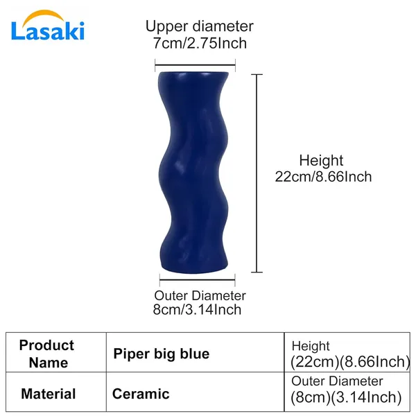 Piper_Big_Blue_Ceramic_Flower_Vase_For_Living_Room,_Bedroom,_Dining_Table,_Home_Decoration_(H_-_22_X_Od_-_8_X_Ud_-_7_Cm)