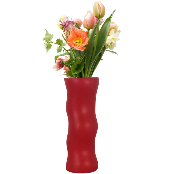 Piper_Big_Red_Ceramic_Flower_Vase_For_Living_Room,_Bedroom,_Dining_Table,_Home_Decoration_(H_-_22_X_Od_-_8_X_Ud_-_7_Cm)