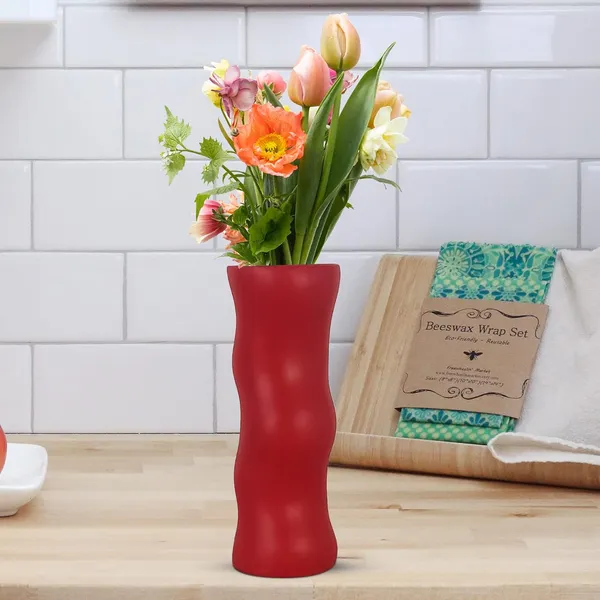 Piper_Big_Red_Ceramic_Flower_Vase_For_Living_Room,_Bedroom,_Dining_Table,_Home_Decoration_(H_-_22_X_Od_-_8_X_Ud_-_7_Cm)