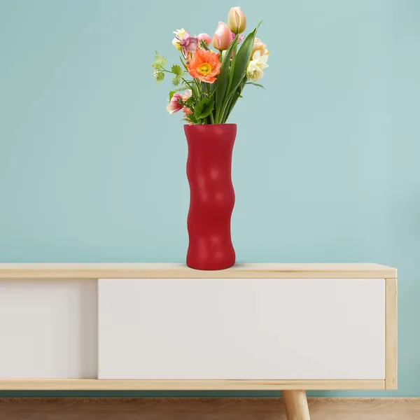 Piper_Big_Red_Ceramic_Flower_Vase_For_Living_Room,_Bedroom,_Dining_Table,_Home_Decoration_(H_-_22_X_Od_-_8_X_Ud_-_7_Cm)