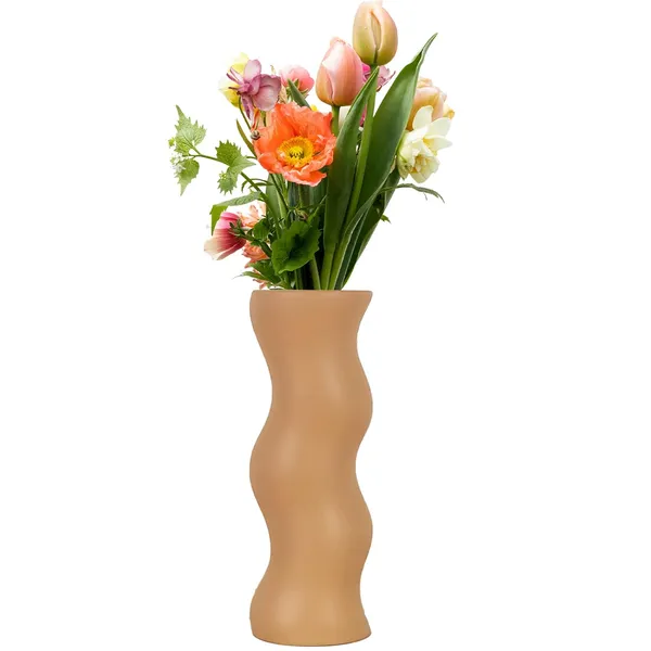 Piper_Big_Ginger_Ceramic_Flower_Vase_For_Living_Room,_Bedroom,_Dining_Table,_Home_Decoration_(H_-_22_X_Od_-_8_X_Ud_-_7_Cm)