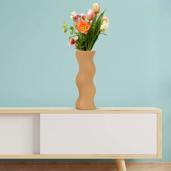 Piper_Big_Ginger_Ceramic_Flower_Vase_For_Living_Room,_Bedroom,_Dining_Table,_Home_Decoration_(H_-_22_X_Od_-_8_X_Ud_-_7_Cm)