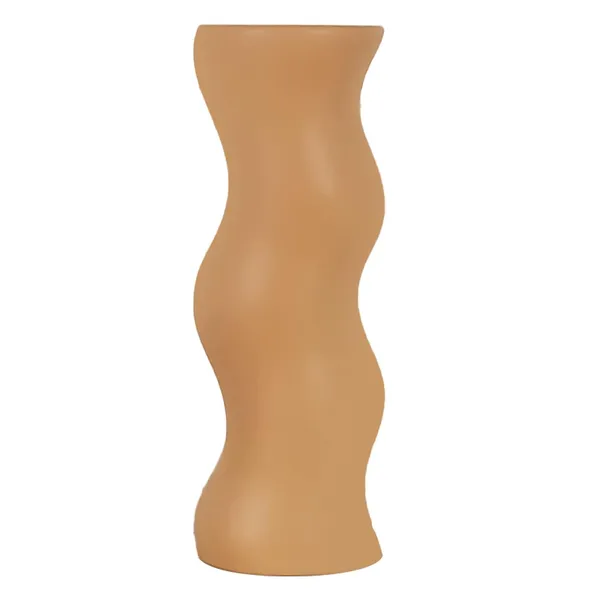 Piper_Big_Ginger_Ceramic_Flower_Vase_For_Living_Room,_Bedroom,_Dining_Table,_Home_Decoration_(H_-_22_X_Od_-_8_X_Ud_-_7_Cm)