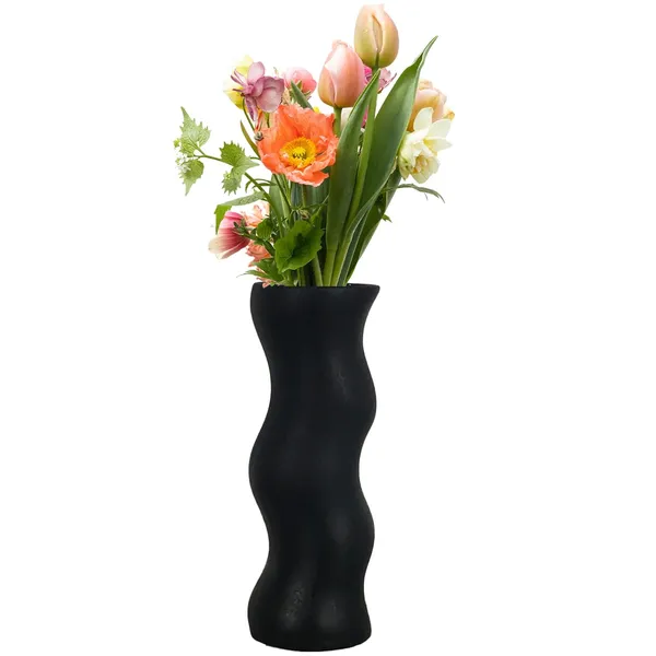 Piper_Big_Black_Ceramic_Flower_Vase_For_Living_Room,_Bedroom,_Dining_Table,_Home_Decoration_(H_-_22_X_Od_-_8_X_Ud_-_7_Cm)